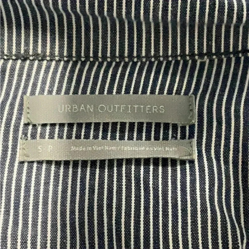 EUC! Urban Outfitters striped romper w/ belt and pockets - sz Small, gorpcore - Picture 4 of 8